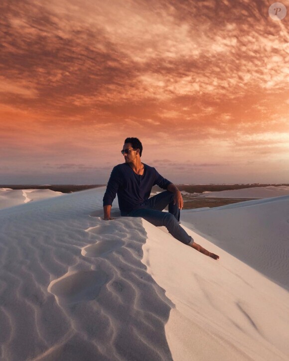 Diego El Glaoui, le nouveau compagnon d'Iris Mittenaere, pose sur Instagram.
