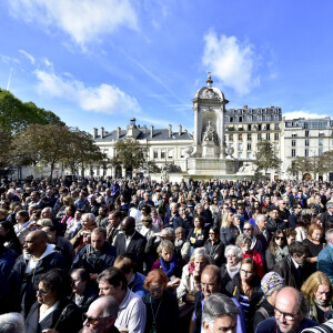 Sorties des obsèques de l'ancien président de la République Jacques Chirac en l'église Saint-Sulpice à Paris. Le 30 septembre 2019 © JB Autissier / Panoramic / Bestimage