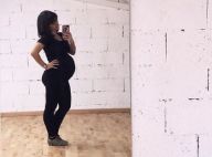 Alizée enceinte : elle s'amuse de son gigantesque baby bump