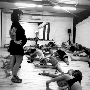 Alizée partage sa rentrée dans l'école de danse Lyonnet le 11 septembre 2019.