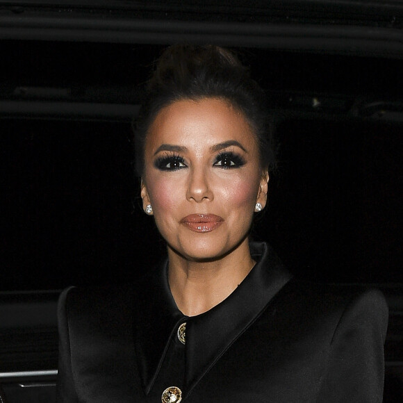 Eva Longoria arrive au cocktail de lancement de la collection Karl x L'Oréal Paris. Paris, le 27 septembre 2019. © Perusseau - Da Silva / Bestimage