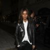 Liya Kebede arrive au cocktail de lancement de la collection Karl x L'Oréal Paris. Paris, le 27 septembre 2019. © Perusseau - Da Silva / Bestimage