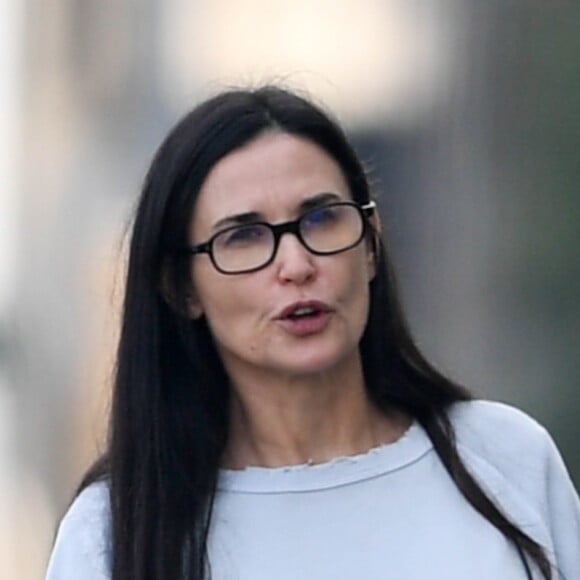 Demi Moore - Première sortie pour D.Moore depuis la sortie de son livre Inside Out: A Memoir. elle déjeune avec sa fille à Los Angeles, le 15 septembre 2019.