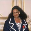 Archives- Jessye Norman à Paris en 1986- Cérémonie de remise de la Légion d'Honneur. 