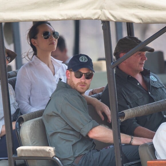 Le prince Harry, duc de Sussex visite le parc national de Liwonde et la forêt Mangochi lors de la huitième journée de la visite royale en Afrique. Liwonde, le 30 septembre 2019.