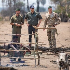 Le prince Harry, duc de Sussex visite le parc national de Liwonde et la forêt Mangochi lors de la huitième journée de la visite royale en Afrique. Liwonde, le 30 septembre 2019.