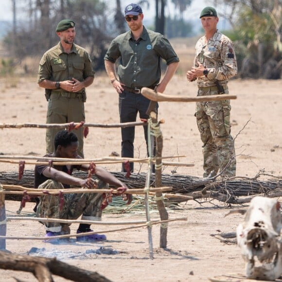 Le prince Harry, duc de Sussex visite le parc national de Liwonde et la forêt Mangochi lors de la huitième journée de la visite royale en Afrique. Liwonde, le 30 septembre 2019.