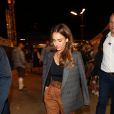 Jessica Alba passe une super journée à la fête de la bière, à Munich, en Allemagne. Lundi 30 septembre 2019 au soir.
