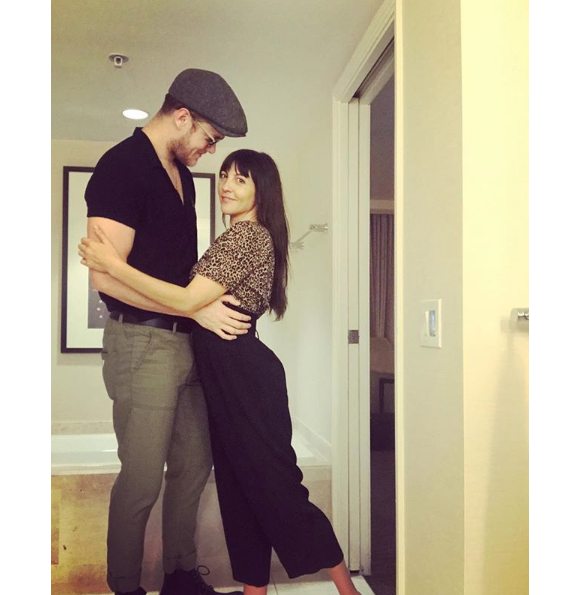 Dan Reynolds et sa compagne Aja Volkman sur Instagram, le 7 novembre 2017.
