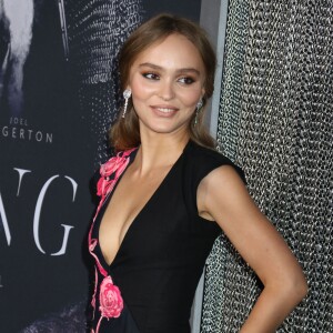 Lily-Rose Depp à la projection du film Netflix's "The King" à l'école d'arts visuels de New York City, New York, Etats-Unis, le 1er octobre 2019.