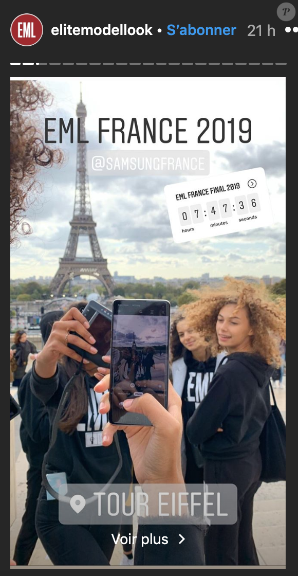Finale Elite Model Look du 2 octobre 2019, Paris.