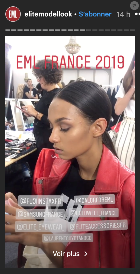 Finale Elite Model Look du 2 octobre 2019, Paris.