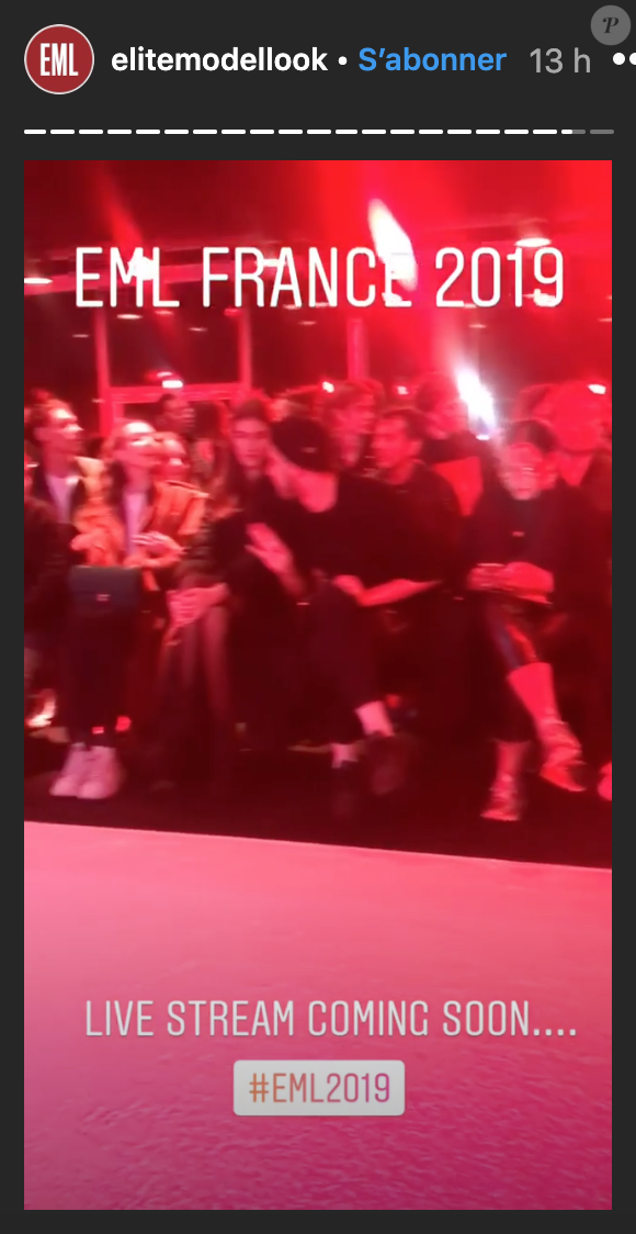 Finale Elite Model Look du 2 octobre 2019, Paris.