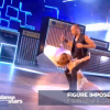 Sami El Gueddari et Fauve Hautot sur un jive lors du troisième prime de "Danse avec les stars 2019", sur TF1, le 5 octobre