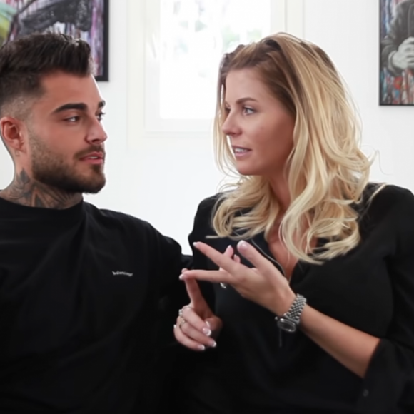 Jessica Thivenin et son mari Thibault Kuro font des confidences sur la grossesse de la jeune femme dans une vidéo postée sur le compte YouTube Monsieur Kuro. Mai 2019.