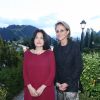 Marie Ange Gorbanevsky et Marie Laure de Villepin - Les invités lors du week-end organisé par Less Saves The Planet le 7 septembre 2019 à l'Alpina Gstaad