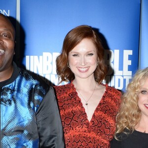 Jane Krakowski, Tituss Burgess, Ellie Kemper, Carol Kane, Busy Phillips à la première de "Unbreakable Kimmy Schmidt" à Los Angeles, le 29 mai 2019.