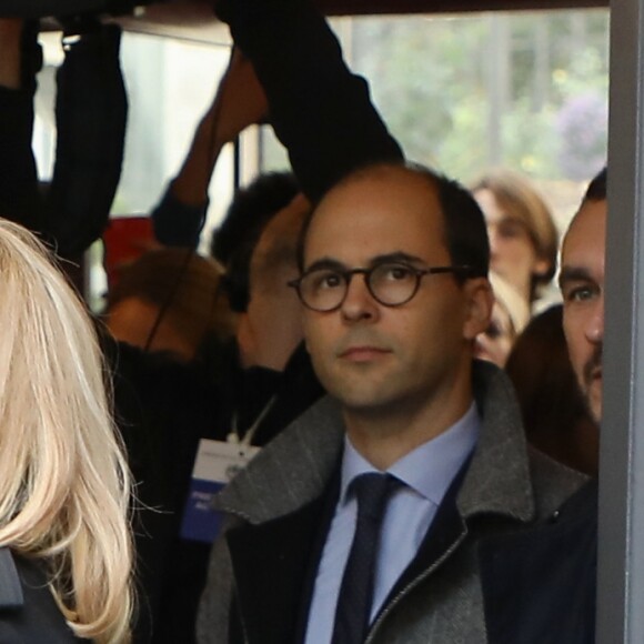 La princesse Mary de Danemark, Brigitte Macron lors de la visite de la cité scolaire Alphonse de Lamartine à Paris le 9 octobre 2019. © Dominique Jacovides / Bestimage