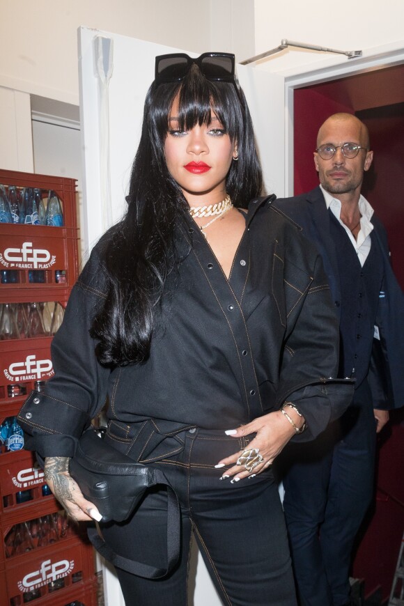 Rihanna - Arrivées des people à l'after Party Fenty au Manko lors de la fashion week à Paris le 26 septembre 2019. © Perusseau - Da Silva / Bestimage
