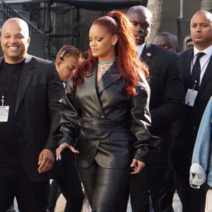 Exclusif - Rihanna arrive à la 7ème cérémonie des "BET Awards" au Staples Center à Los Angeles, le 23 juin 2019.