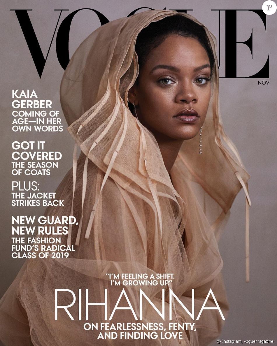Rihanna en couverture  de Vogue  num ro de novembre 2022 