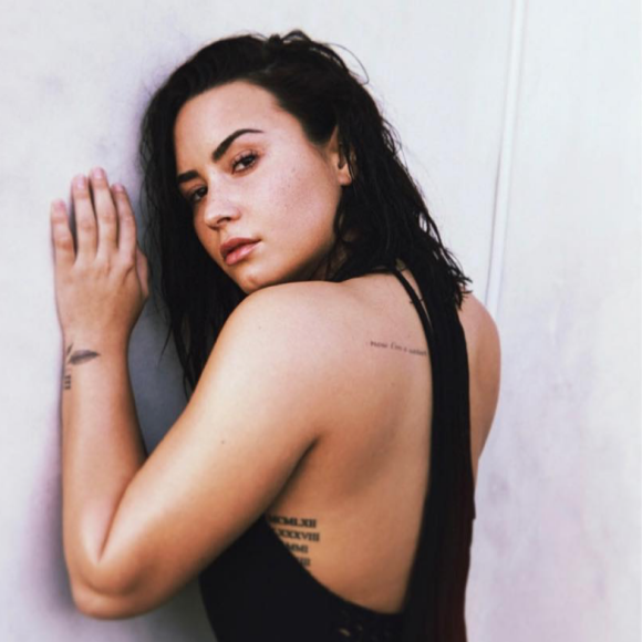 Demi Lovato. Juillet 2018.