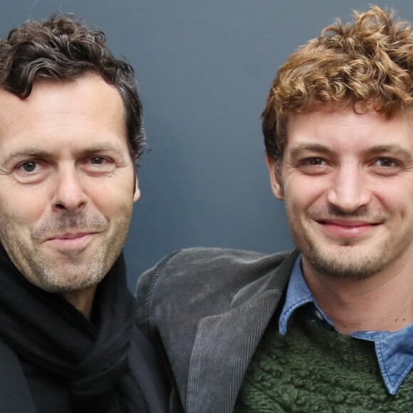 Niels Schneider et Guillaume de Fontenay en close-up pour le film "Sympathie pour le diable" lors du 6ème Festival International du Film de Saint-Jean-de-Luz, le 9 octobre 2019. © Patrick Bernard/Bestimage