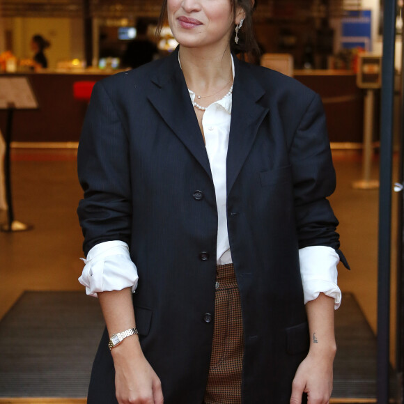 Camélia Jordana pose pour le film "La nuit venue" à l'occasion du sixième Festival international de Saint-Jean de Luz, le 8 Octobre 2019. © Patrick Bernard / Bestimage