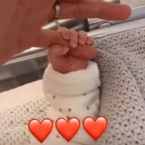Tarek Benattia rend visite à son neveu Milann, le 13 octobre 2019.