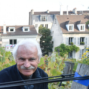 Yann Arthus-Bertrand et Sophie Mounicot (Parrain et marraine de la fête des Vendanges de Montmartre) - Vendanges des vignes du Clos Montmartre à Paris le 12 octobre 2019. © Giancarlo Gorassini/Bestimage