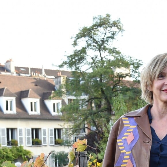 Yann Arthus-Bertrand et Sophie Mounicot (Parrain et marraine de la fête des Vendanges de Montmartre) - Vendanges des vignes du Clos Montmartre à Paris le 12 octobre 2019. © Giancarlo Gorassini/Bestimage