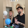 Jesta Hillman et Benoît Assadi fêtent les 3 mois de Juliann, sur Instagram le 15 octobre 2019.