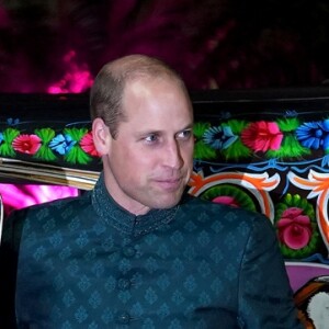 Le prince William, duc de Cambridge - Le duc et la duchesse de Cambridge arrivent à une réception en leur honneur donnée par le haut commissaire britannique au Pakistan , à Islamabad le 15 octobre 2019.