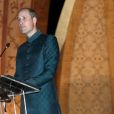 Le prince William - Le duc et la duchesse de Cambridge lors d'une réception offerte par le haut commissaire britannique à Islamabad, Pakistan le 15 octobre 2019.  The Duke of Cambridge speaks at a reception hosted by the British High Commissioner to Pakistan Thomas Drew CMG at the National Monument in Islamabad during the second day of the royal visit to Pakistan.15/10/2019 - Islamabad