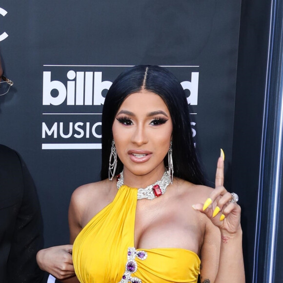 Offset et sa compagne Cardi B - People à la soirée des "Billboard Music Awards 2019" au MGM Grand Garden Arena à Las Vegas. Le 1er mai 2019