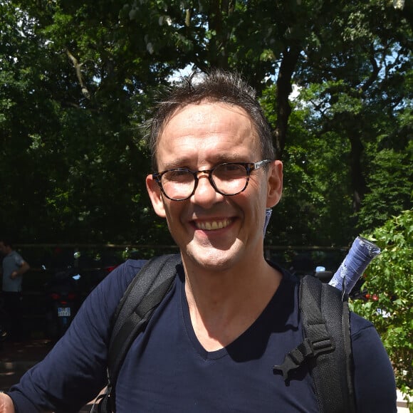 Exclusif - Julien Courbet au bar Magnum lors des Internationaux de France de Tennis de Roland Garros à Paris, le 7 juin 2018. © Veeren/Bestimage