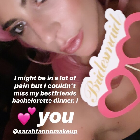 Lady Gaga rassure ses fans sur Instagram- 19 octobre 2019.