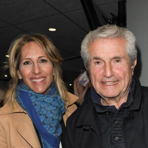 Maud Fontenoy et Claude Lelouch - Générale du nouveau spectacle "Muriel Robin et Pof !" au Palais des Sports à Paris le 3 octobre 2019. © Coadic Guirec/Bestimage