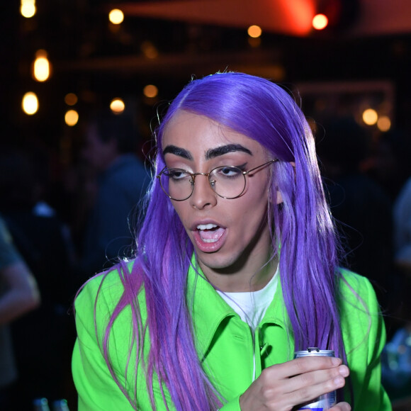 Exclusif - Bilal Hassani - After du concert de Bilal Hassani à la Gioia à Paris le 21 octobre 2019. Le jeune chanteur français se produisait sur la scène de l'Olympia avant son arrivée à la Gioia. © Rachid Bellak/Bestimage