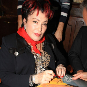 Rika Zaraï assiste à la soirée organisée pour la sortie de son CD "Anthologie" au Phono Museum à Paris le 21 octobre 2019. © Philippe Baldini/Bestimage