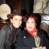 Caroline Loeb et Rika Zaraï assistent à la soirée organisée en l'honneur de Rika Zaraï pour la sortie de son CD "Anthologie" au Phono Museum à Paris le 21 octobre 2019. © Philippe Baldini/Bestimage