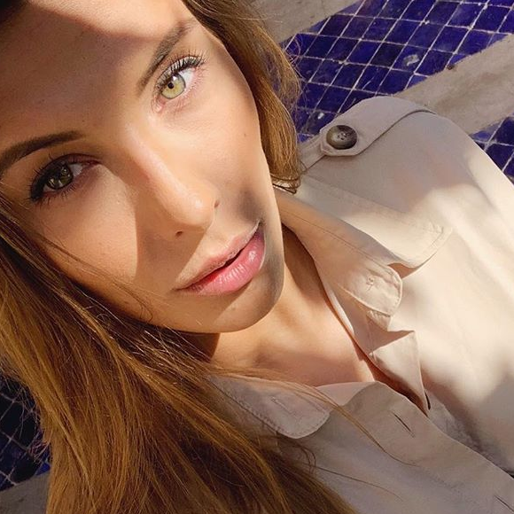 Camille Cerf en vacances à Marrakech, Instagram, 1er janvier 2019