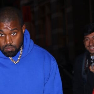 Kanye West arrive à l'hôtel The Mercer à New York, le 24 octobre 2019