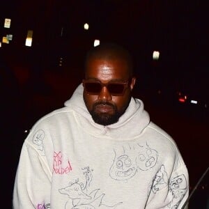 Exclusif - Kanye West à la sortie d'un dîner au Bungalow à Santa Monica le 18 août 2019.