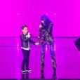 Jenifer et Natihei - Finale de "The Voice Kids 2019" sur TF1. Le 25 octobre 2019.