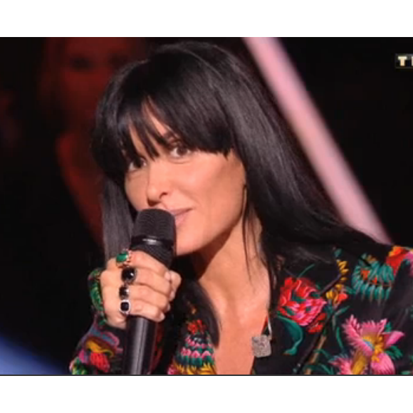 Jenifer à la finale de The Voice Kids le 25 octobre 2019 sur TF1.