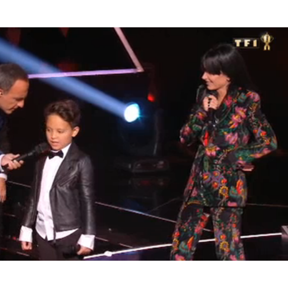 Jenifer à la finale de The Voice Kids le 25 octobre 2019 sur TF1.