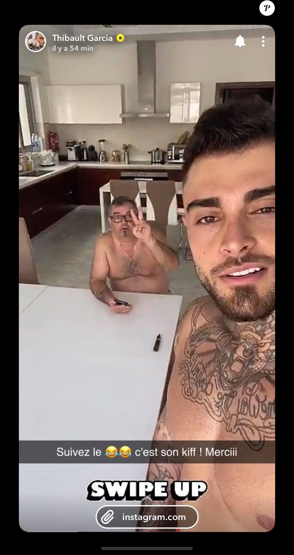 Le Zizi De Thibault Garcia Thibault Garcia et ses parents à Dubaï le 27 octobre 2019. - Purepeople