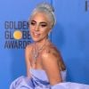 Lady Gaga lors de la press room de la 76ème cérémonie annuelle des Golden Globe Awards au Beverly Hilton Hotel à Los Angeles, Calfornie, Etats-Unis, le 6 janver 2019.