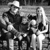 Ned LeDoux, sa femme Morgan et leurs enfants Branson et Haven lors de Thanksgiving en novembre 2017, photo Instagram. Haven est morte à l'âge de 2 ans en octobre 2019 après s'être étouffée.